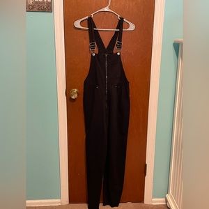Forever 21 Overalls Size: M Color: Black